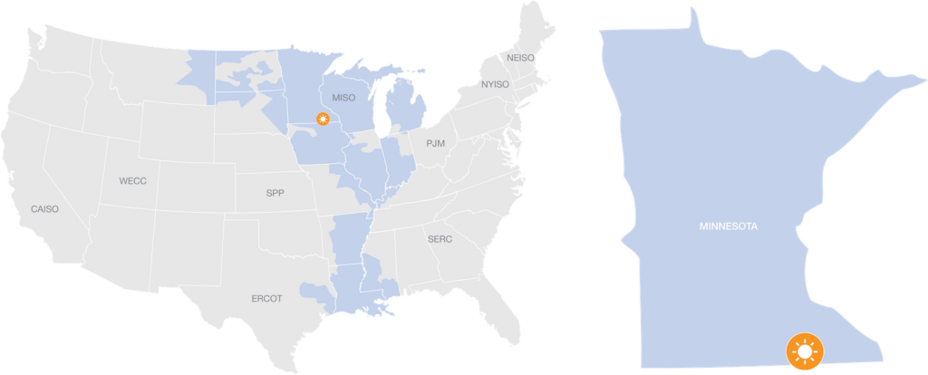Louise Solar map