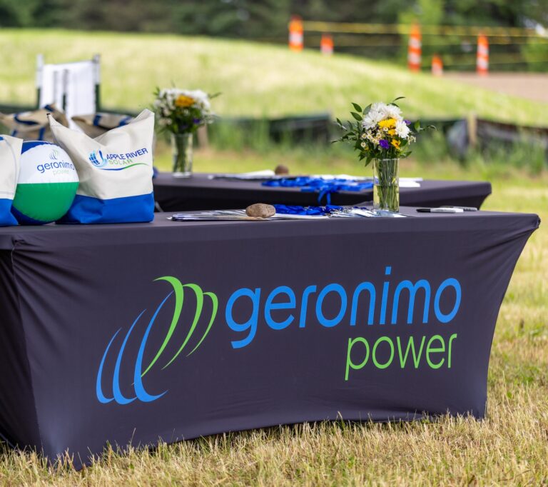 Geronimo Power table