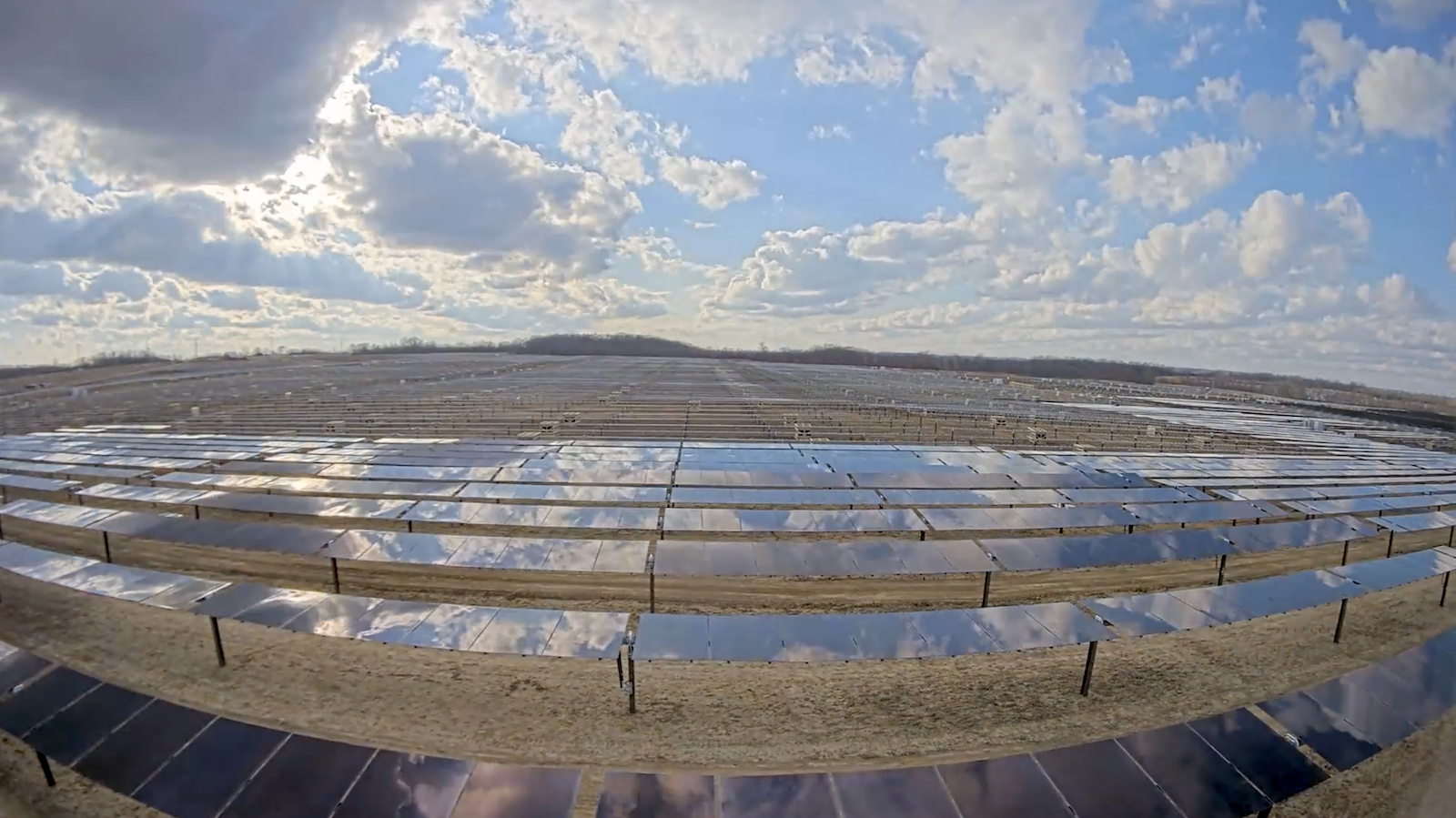 Ross County Solar Construction Timelapse