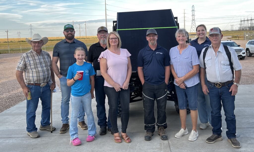 Attendees at Wild Springs Solar NCEW event