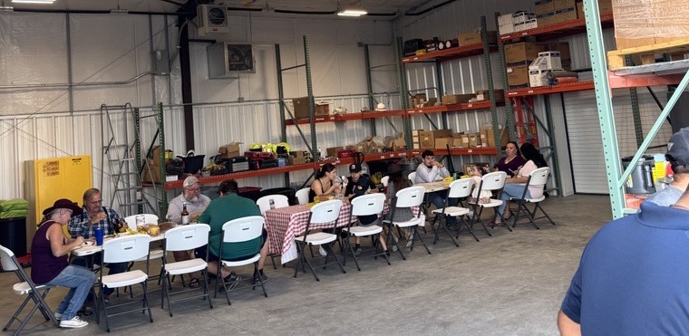 Attendees at Copperhead Solar & Storage NCEW event