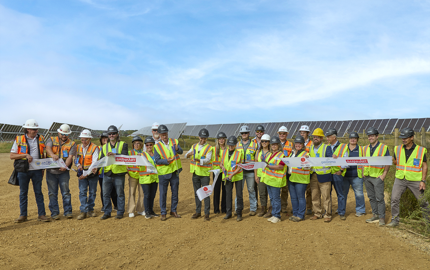 Jackson County Solar Ribbon Cutting 2025
