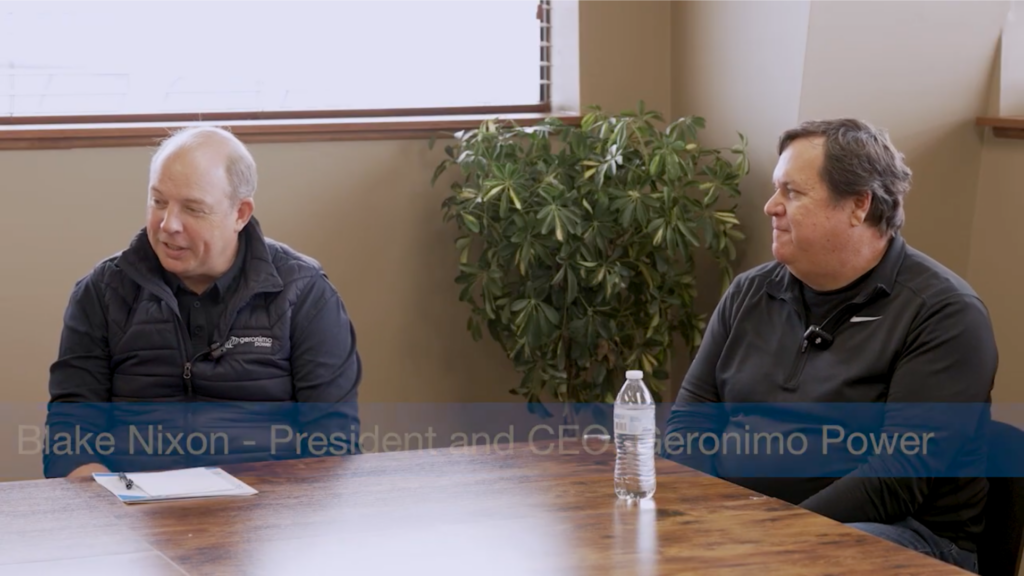 CEOs of Geronimo Power and Nobles Cooperative Electric Discuss Nobles County Data Center