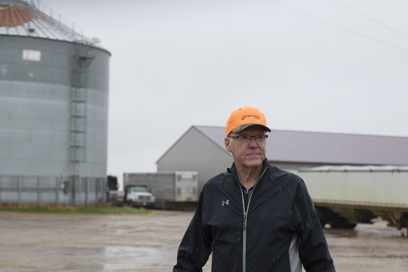 Man at Fultz Farms