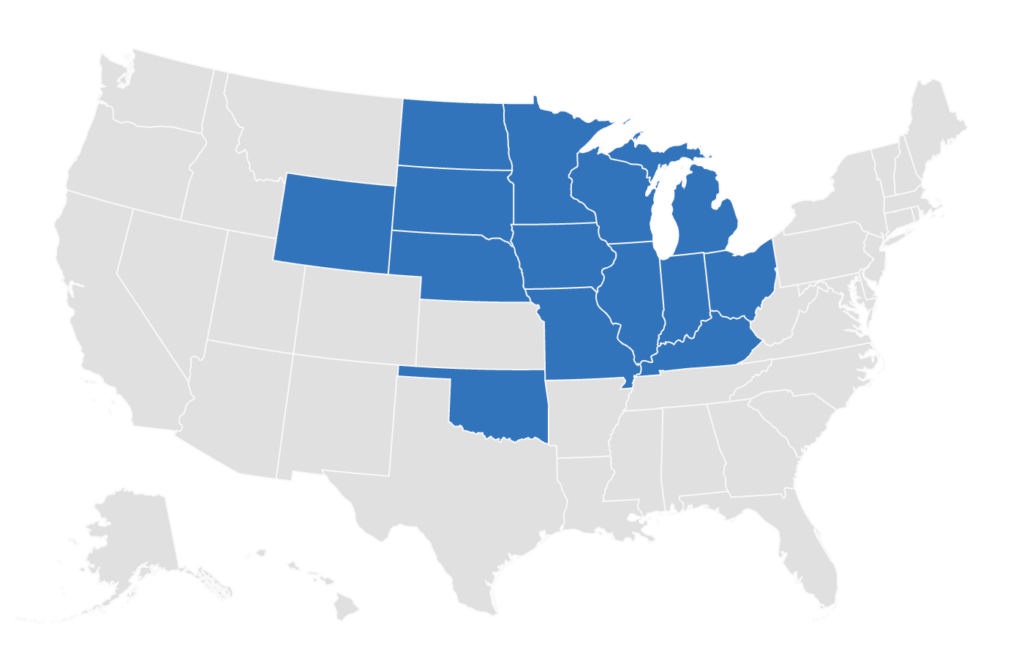 US map